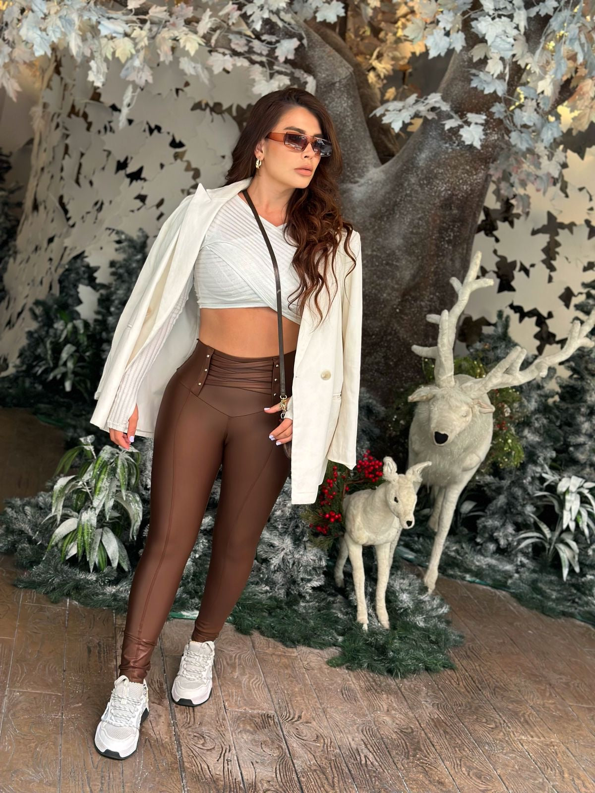 Leather Effect Leggings