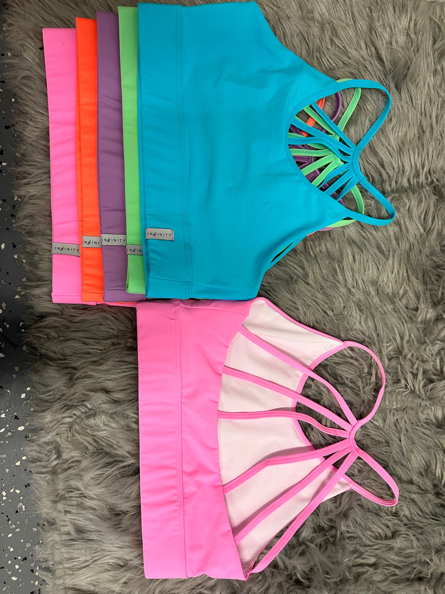 Halter cross back top