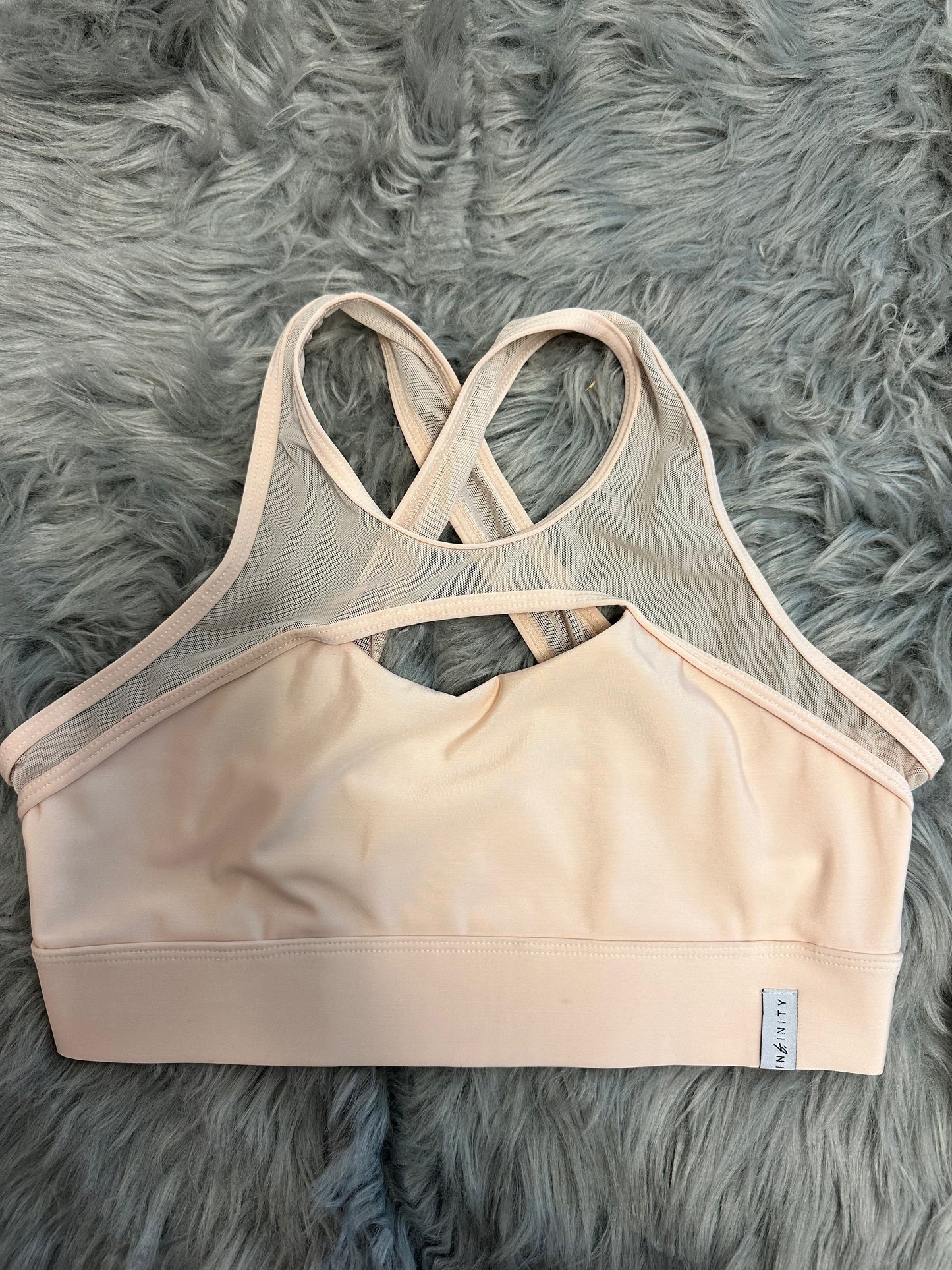 Open chest mesh top