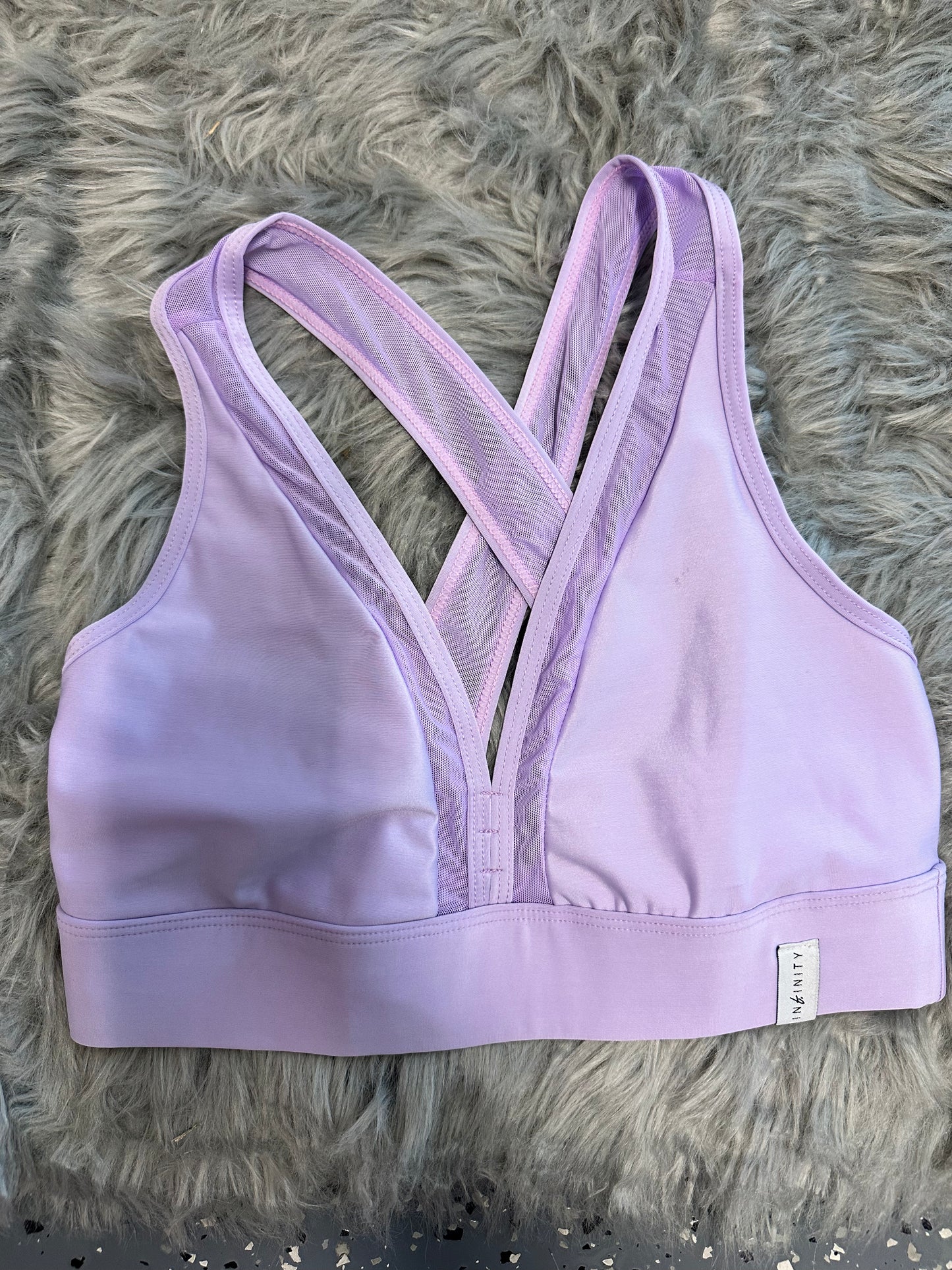 Low cut mesh top