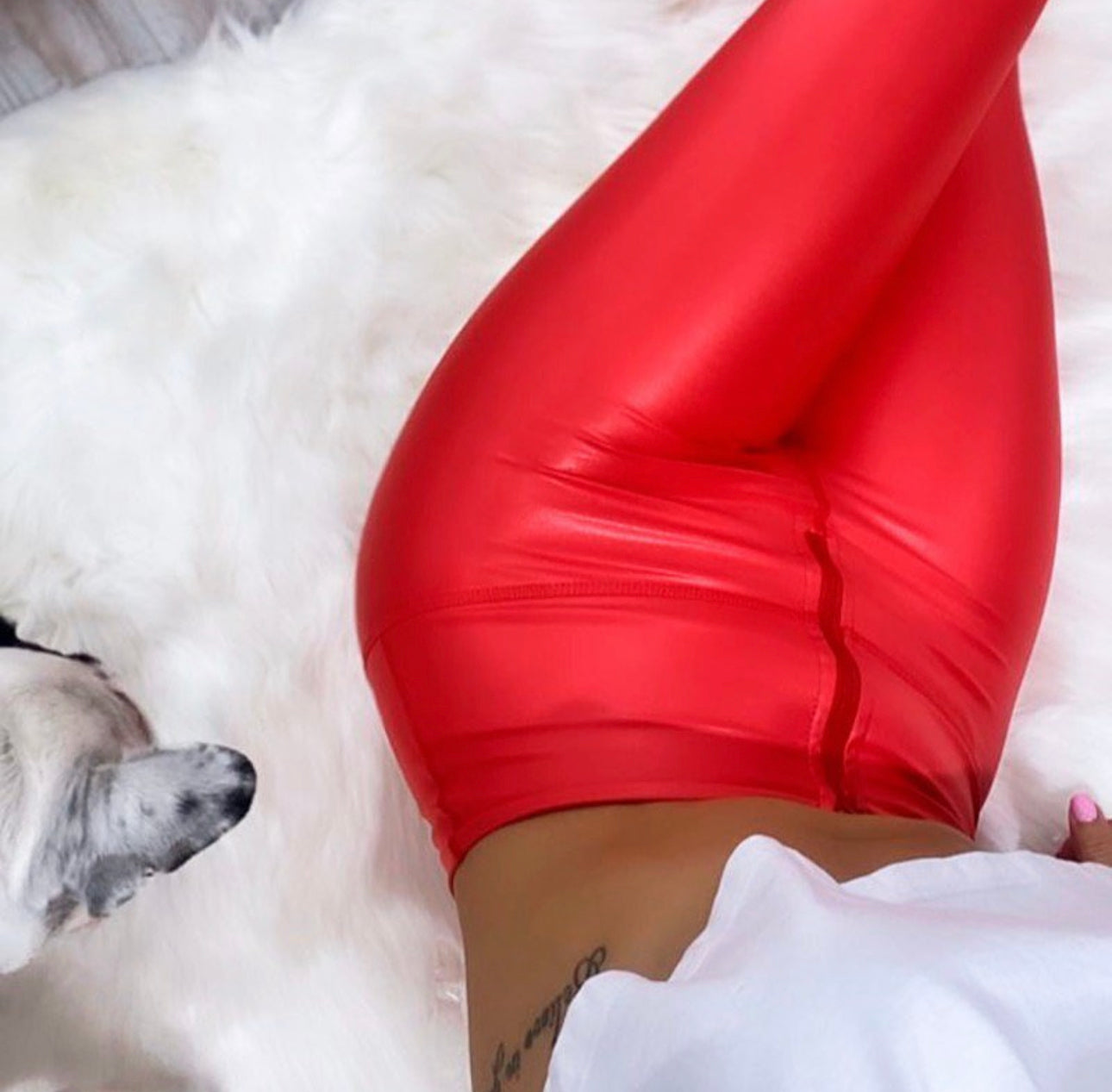 Leather Effect Leggings