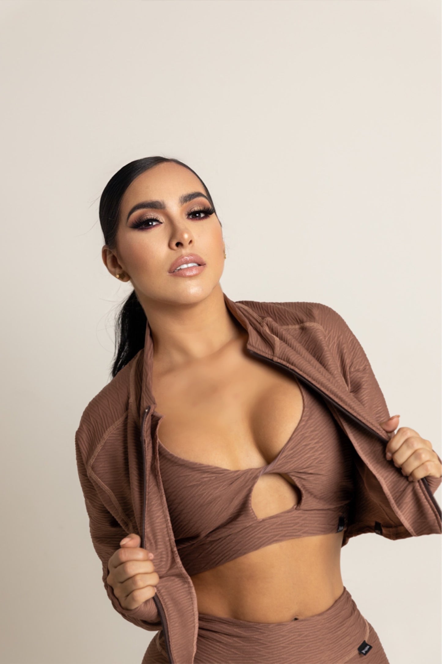 3 piece Legging/Jacket/Top set Essential