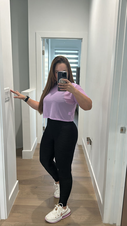 Mesh crop top