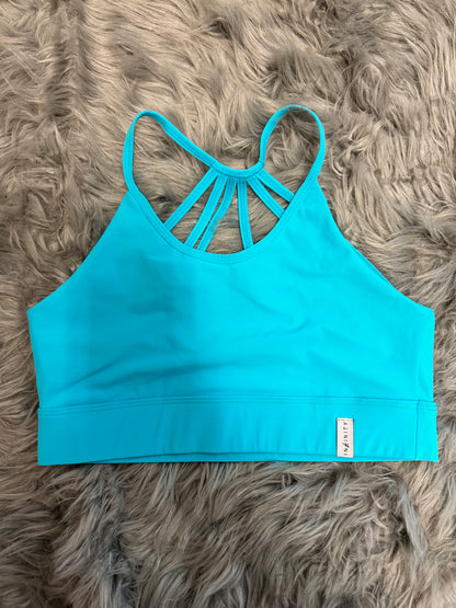 Halter cross back top