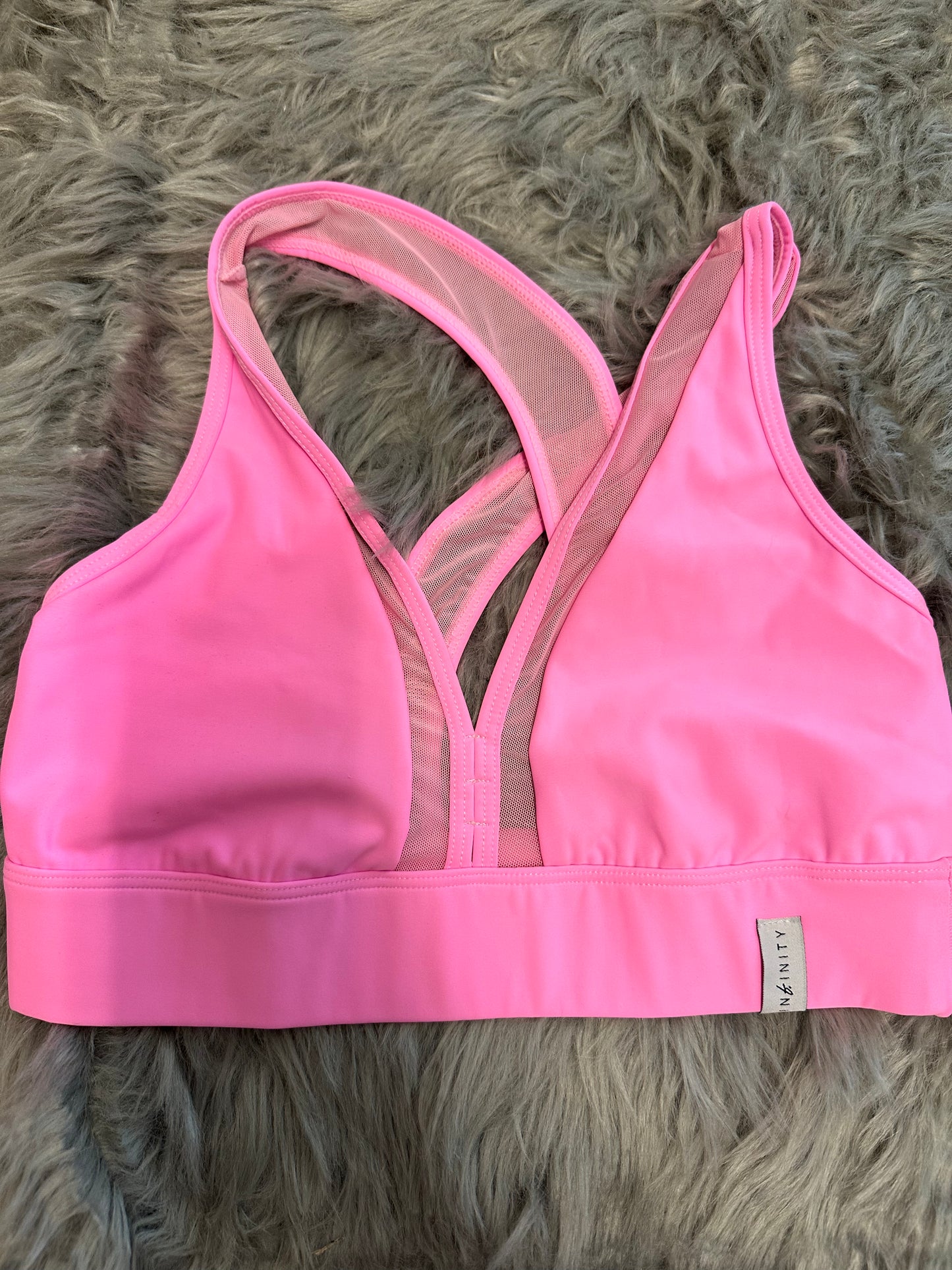 Low cut mesh top