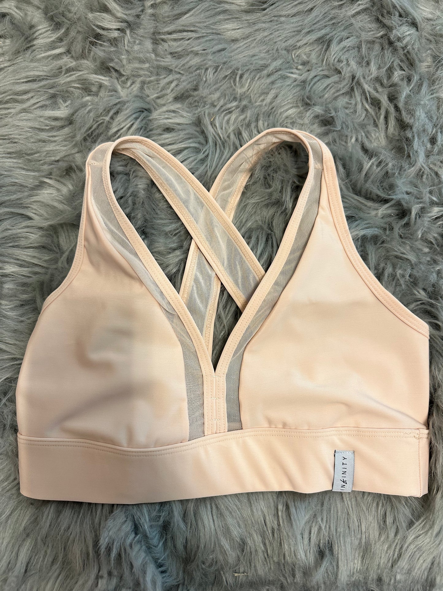 Low cut mesh top
