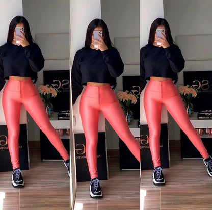 Leather Effect Leggings