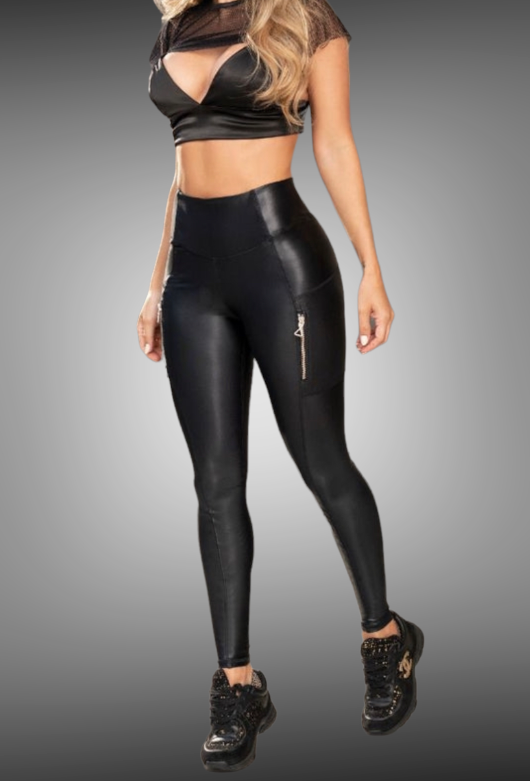 Leather Effect Leggings