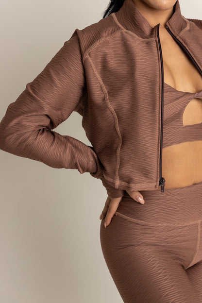 3 piece Legging/Jacket/Top set Essential